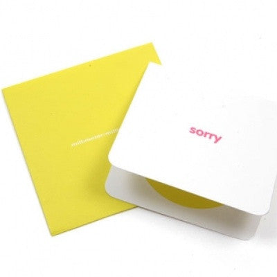 Message Card MMMG - 01 Sorry