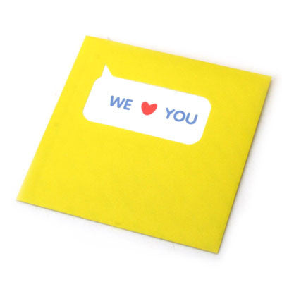 Say Card MMMG - 01 We Love You
