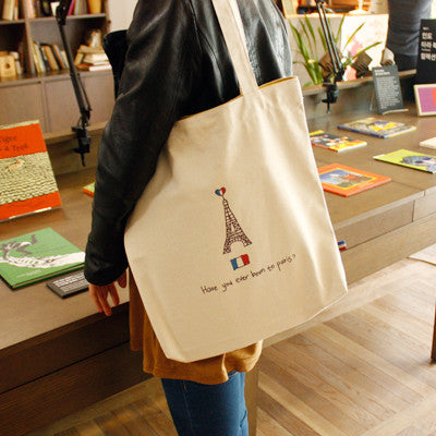 Canvas Bag Paris