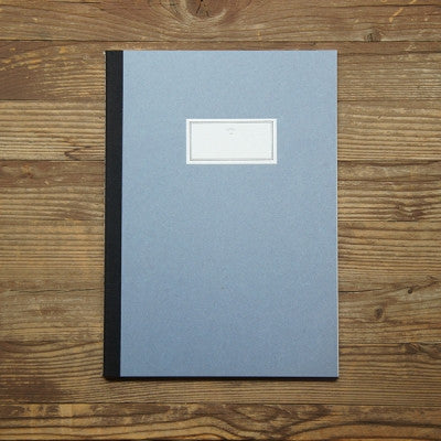 Stitch Notebook Plain - Light Blue - Size L ok