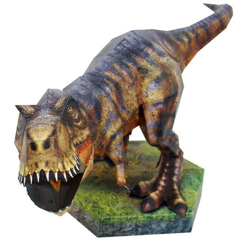 Tyrannosaur 3D Paper Toy - (Tyrannosaurus) Save  View More Duplicate