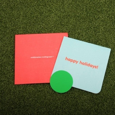 Message Card MMMG - 02 Happy Holidays