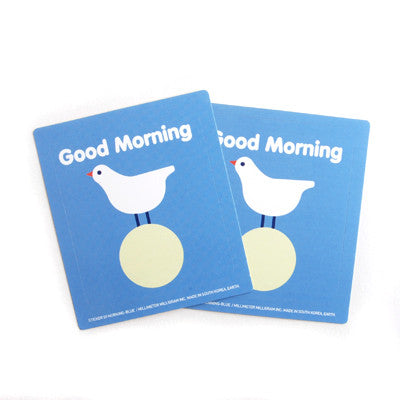 Sticker MMMG 03 - Good Morning - Blue