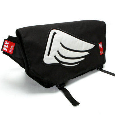 Googims Messenger Bag - 322 - Black - Large