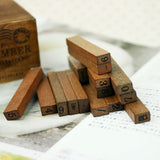 Antique Stamps Set - Numbers (15 units)