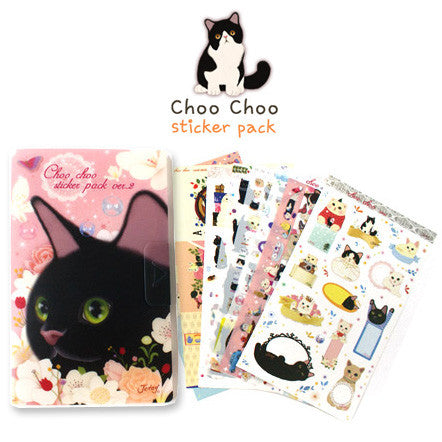 Choo Choo Sticker Pack Ver.2 - Pink