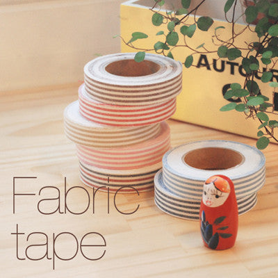 Fabric Adhesive Tape - Stripe - Blue 03