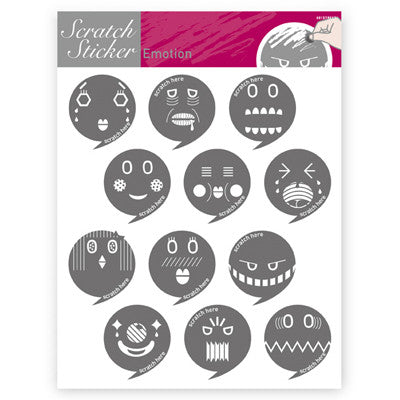 Scratch Sticker 601 - Emotion