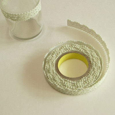 Lace Adhesive Roll Tape - Pastel Green 19