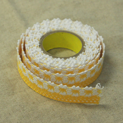 Lace Adhesive Roll Tape - Yellow 12
