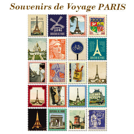 Stamp Sticker Set V.1 - Paris - VY5102