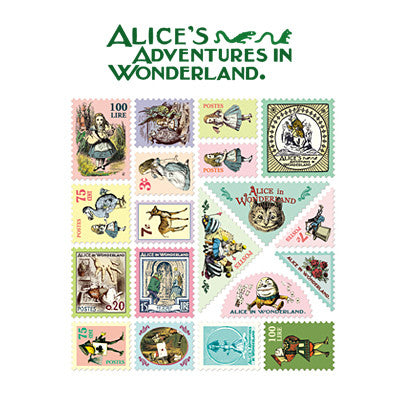 Stamp Sticker Set V.3 - Alice in Wonderland - AL1958