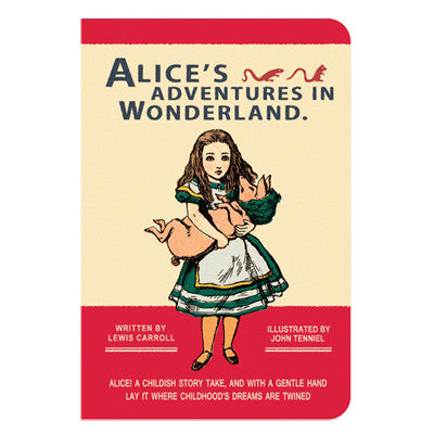 Stitch Notebook - Alice in Wonderland - Vintage Galore - Blank Note - Pocket - AL7547