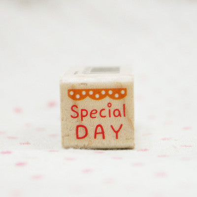 Wood Stamp - My Love - L03 - Special Day