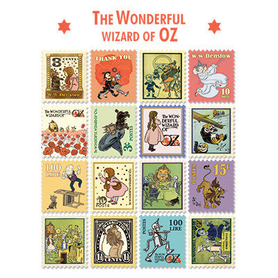 Stamp Sticker Set V.4 - The Wizard of Oz - A Type 01 - OZ4344